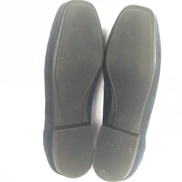 Blue Suede Slip On Loafers Size 8 The TOG Shop - Picture 7 of 7